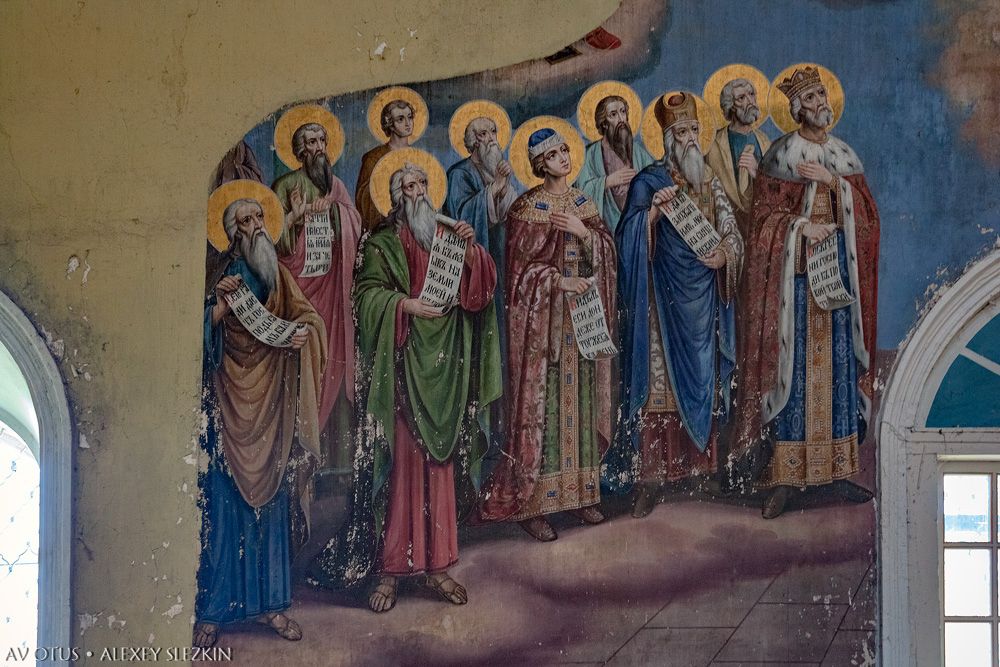 Церковь Троицы Живоначальной, Русские Краи (Кикнурский район, Кировская область). интерьер и убранство