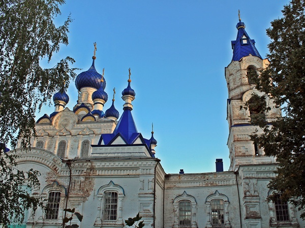 Шапта. Церковь Владимирской иконы Божией Матери. фасады