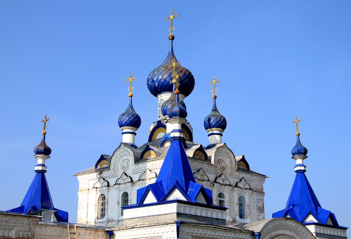Церковь Владимирской иконы Божией Матери (новая), Шапта (Кикнурский район, Кировская область). архитектурные детали