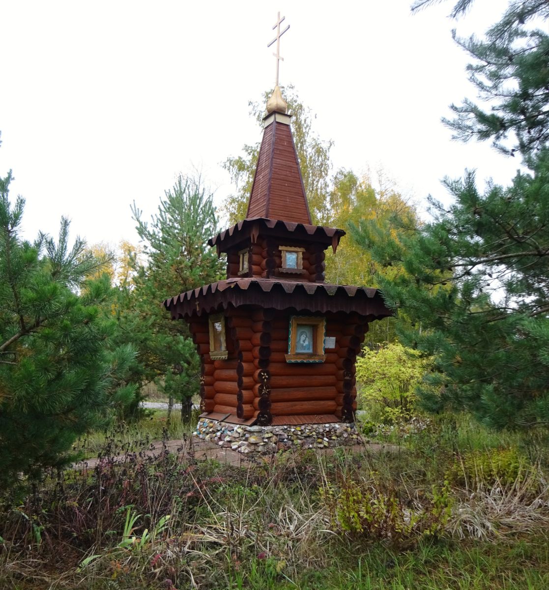 Часовня Николая Чудотворца, Давыдово (Орехово-Зуевский городской округ, Московская область). фасады