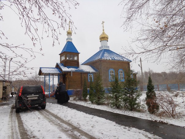 Церковь Покрова Пресвятой Богородицы, Ветютнев (Фроловский район и г. Фролово, Волгоградская область). фасады, Храм Покрова в Ветютневе