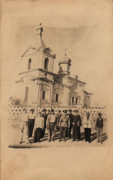 Церковь Николая Чудотворца, Кириет-Лунга (Гагаузия, АТО, Молдова). архивная фотография, Тиражная фотооткрытка 1930-х годов