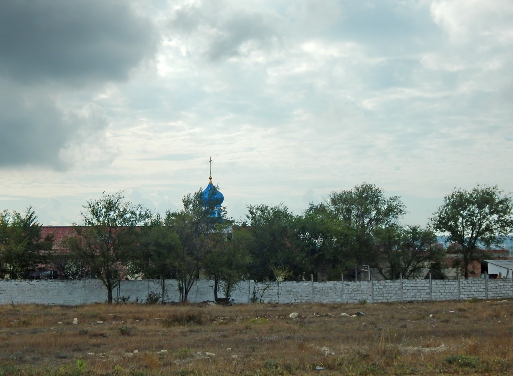 Георгиевский Катерлезский монастырь, Войково (Катерлез) (Ленинский район, Республика Крым). общий вид в ландшафте