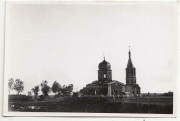 Церковь Димитрия Солунского, Фото 1942 г. с аукциона e-bay.de<br>, Рогатик, Должанский район, Орловская область