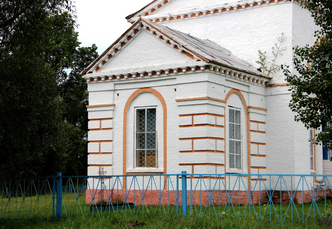 Церковь Смоленской иконы Божией Матери, Мусерье (Санчурский район, Кировская область). архитектурные детали, Апсида.