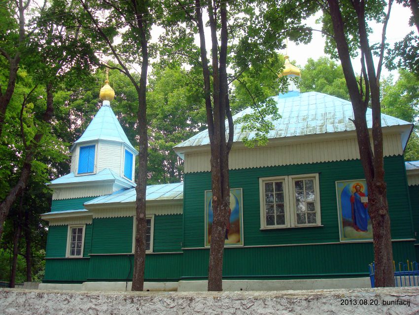 Церковь Николая Чудотворца, Заборье (Глубокский район, Беларусь, Витебская область). фасады, Боковой фасад
