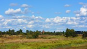 Церковь Рождества Пресвятой Богородицы, Вид с моста через Ярхому<br>, Салтыково, Кашинский городской округ, Тверская область