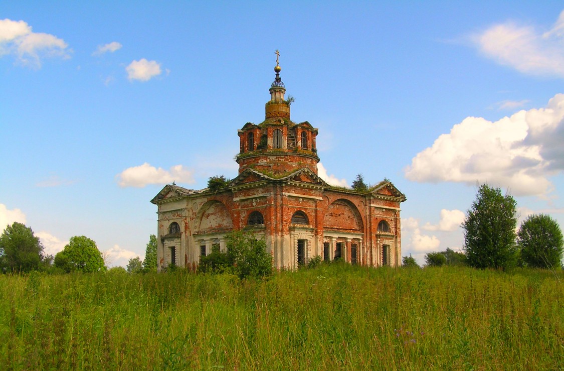 Салтыково. Церковь Рождества Пресвятой Богородицы. фасады