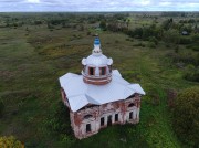 Церковь Рождества Пресвятой Богородицы, На сентябрь 2019 в храме сделана новая крыша.<br>, Салтыково, Кашинский городской округ, Тверская область