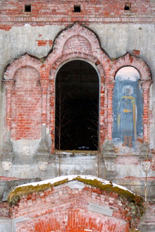 Церковь Вознесения Господня, Высокое (Кесовогорский район, Тверская область). архитектурные детали