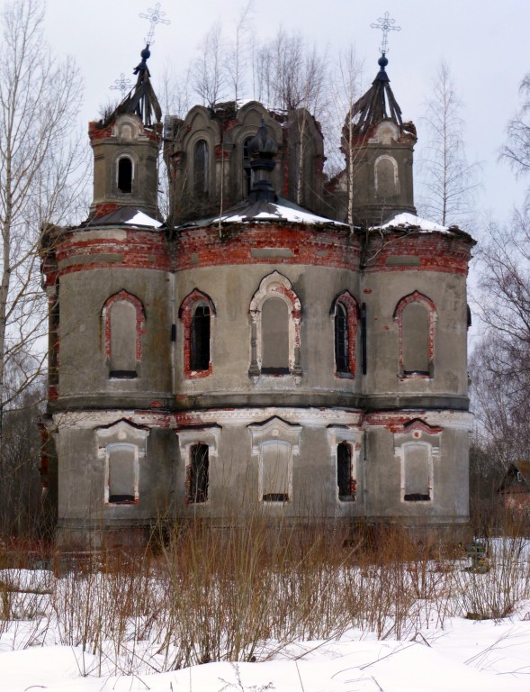 Церковь Вознесения Господня, Высокое (Кесовогорский район, Тверская область). фасады