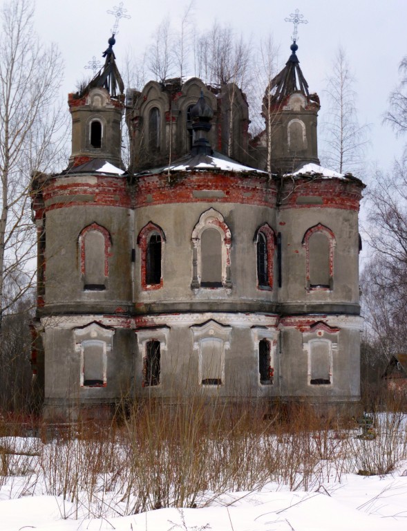 Высокое. Церковь Вознесения Господня. фасады