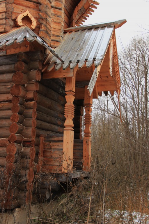 Селище. Часовня Сергия Радонежского. архитектурные детали