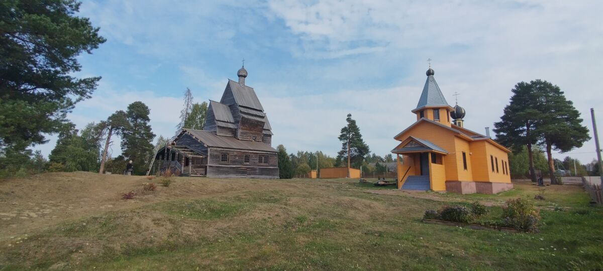Александро-Свирский монастырь. Георгиевский скит, Родионово (Подпорожский район, Ленинградская область). фасады