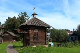 Мышкин. Народный этнографический музей. Неизвестная привратная часовня из села Рудина Слободка