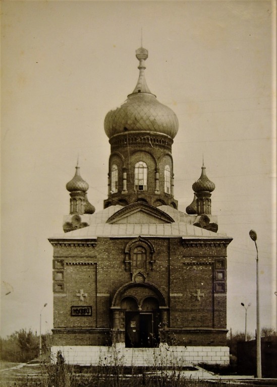 Боровское. Церковь Космы и Дамиана. архивная фотография
