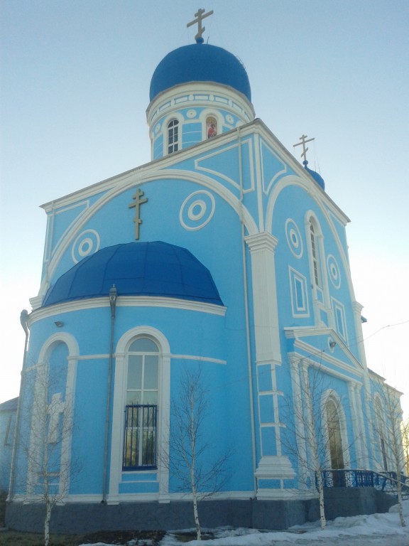 Тобыл (Затобольск). Церковь Казанской иконы Божией Матери. фасады