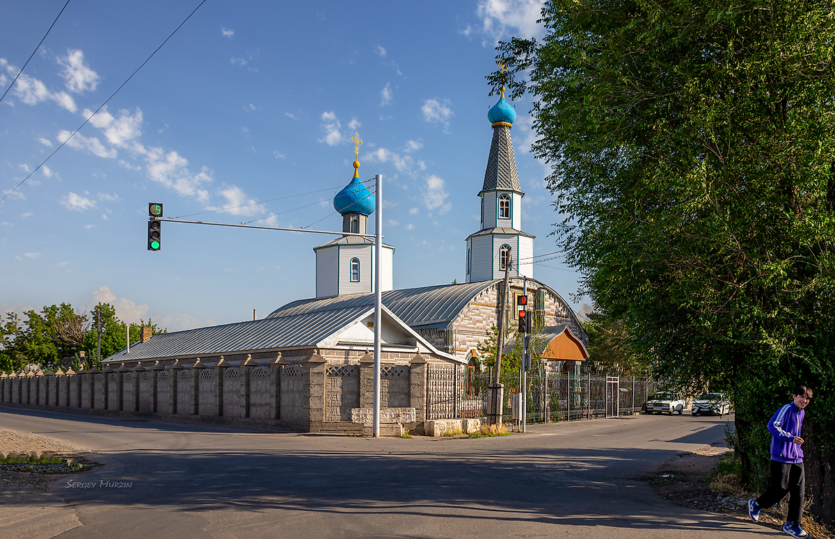 г. Тараз.  Церковь Покрова Пресвятой Богородицы., фасады. Церковь Покрова Пресвятой Богородицы, Тараз (Жамбылская область, Казахстан)