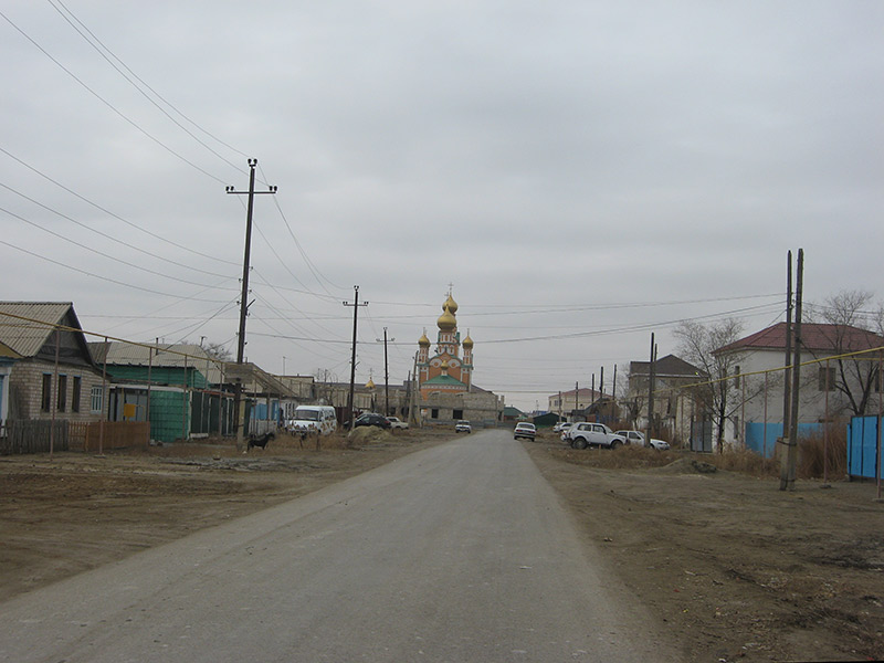 Собор Успения Пресвятой Богородицы, Атырау (Атырауская область, Казахстан). фасады