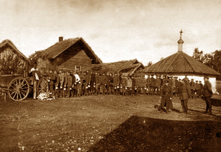 Часовня Илии Пророка, Митковицы (Печорский район, Псковская область). архивная фотография, Фото 1918г. Тартусский архив