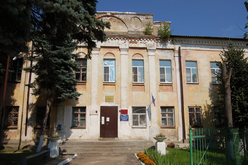 Церковь Елисаветы при  Вдовьем доме, Белёв (Белёвский район, Тульская область). общий вид в ландшафте