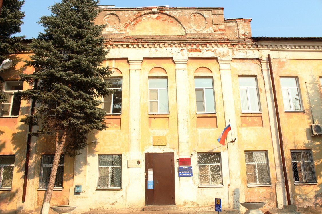 Церковь Елисаветы при  Вдовьем доме, Белёв (Белёвский район, Тульская область). архитектурные детали, Южный фасад