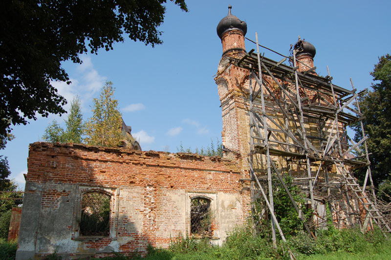 Церковь Николая Чудотворца, Николо-Гастунь (Белёвский район, Тульская область). фасады