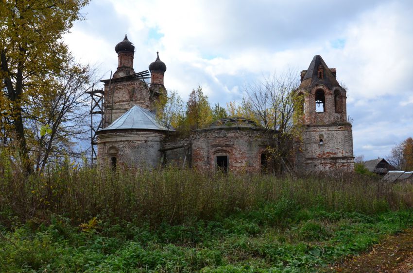 Церковь Николая Чудотворца, Николо-Гастунь (Белёвский район, Тульская область). фасады