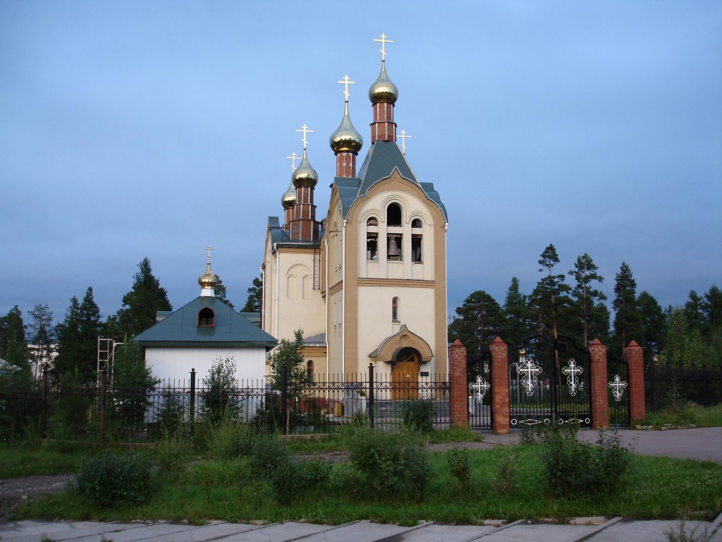 Церковь Казанской иконы Божией Матери, Нерюнгри (Нерюнгринский район, Республика Саха (Якутия)). фасады