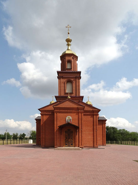 Церковь Иоанна Воина, Сады Придонья (Городищенский район, Волгоградская область). фасады