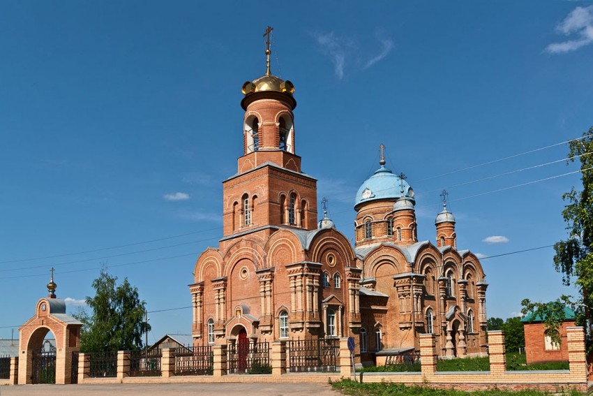 Церковь Казанской иконы Божией Матери, Пономарёвка (Пономарёвский район, Оренбургская область). фасады