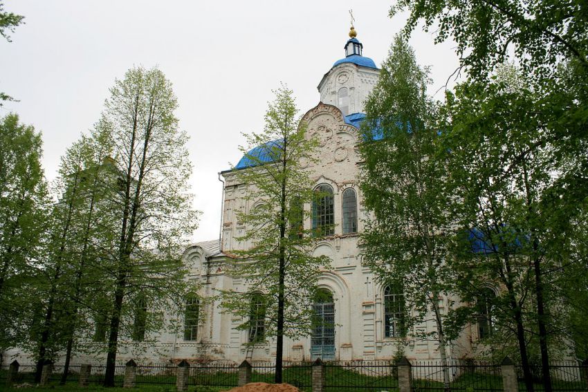 Церковь Спаса Нерукотворного Образа, Матвинур (Санчурский район, Кировская область). фасады