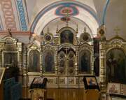 Церковь Спаса Нерукотворного Образа, Правый придельный иконостас в трапезной<br>, Матвинур, Санчурский район, Кировская область