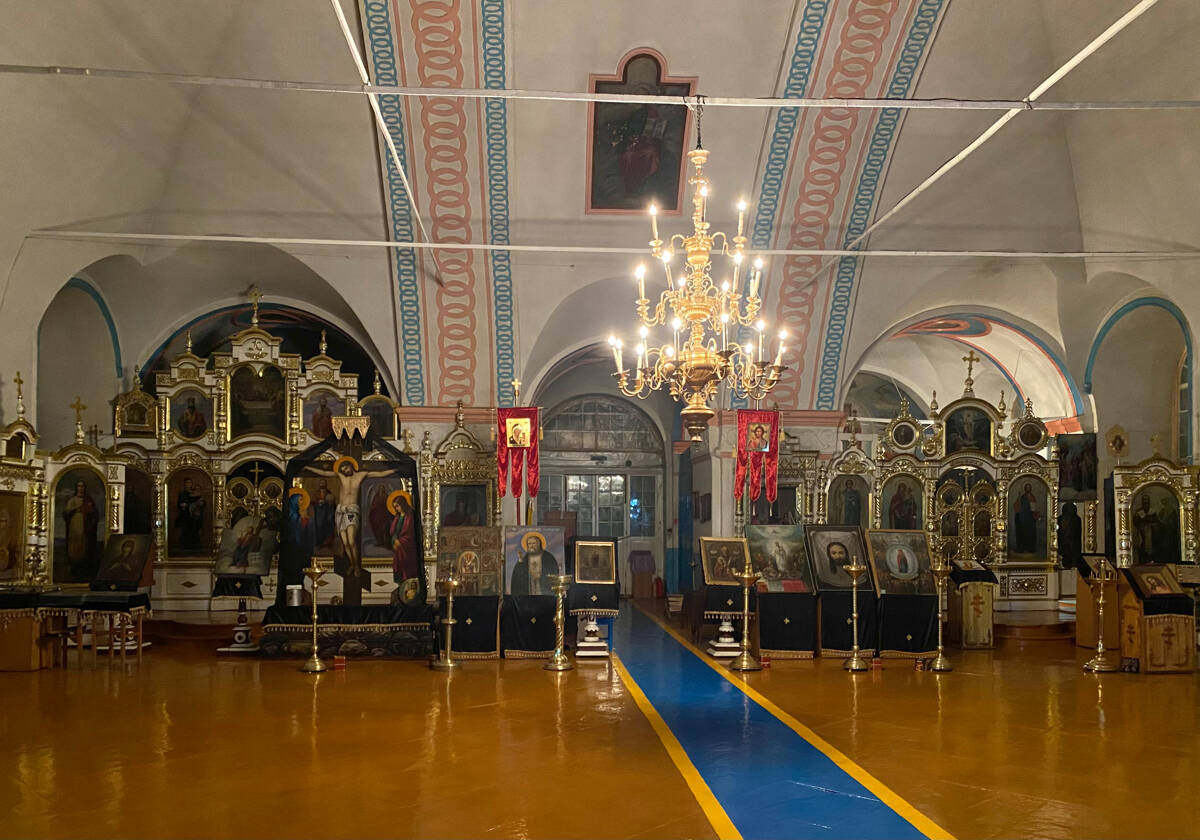 Церковь Спаса Нерукотворного Образа, Матвинур (Санчурский район, Кировская область). интерьер и убранство, Интерьер трапезной