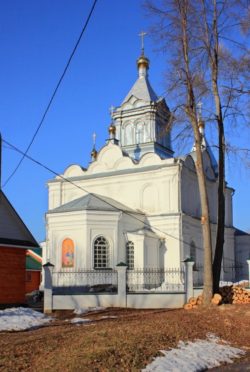 Кугалки. Церковь Троицы Живоначальной. фасады, Вид с северо-востока