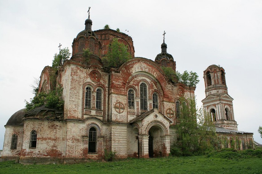 Церковь Казанской иконы Божией Матери, Кугушерга (Яранский район, Кировская область). фасады