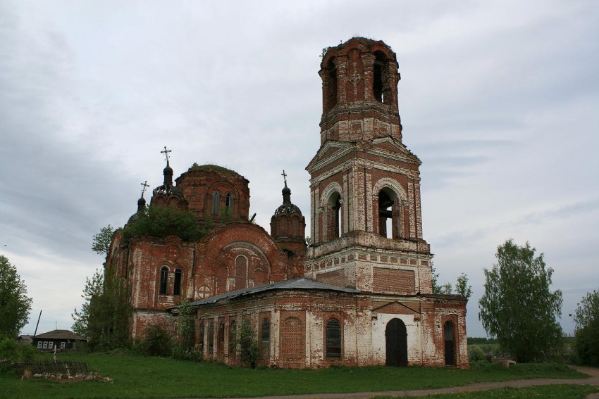 Церковь Казанской иконы Божией Матери, Кугушерга (Яранский район, Кировская область). фасады