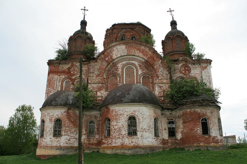 Церковь Казанской иконы Божией Матери, Кугушерга (Яранский район, Кировская область). фасады