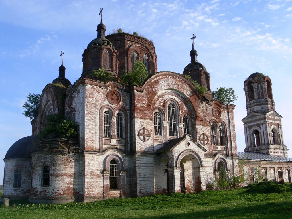 Церковь Казанской иконы Божией Матери, Кугушерга (Яранский район, Кировская область). фасады