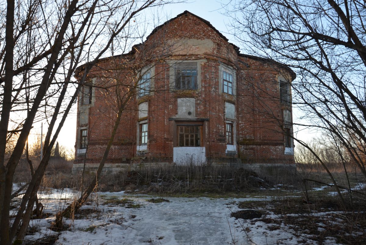 Церковь Георгия Победоносца, Большая Чернава (Краснозоренский район, Орловская область). фасады, Вид с восстока