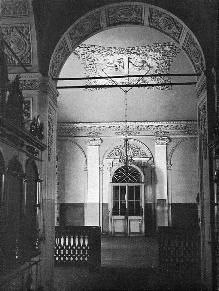 Церковь Рождества Пресвятой Богородицы, Рождественское (Колпнянский район, Орловская область). архивная фотография, Трапезная. 