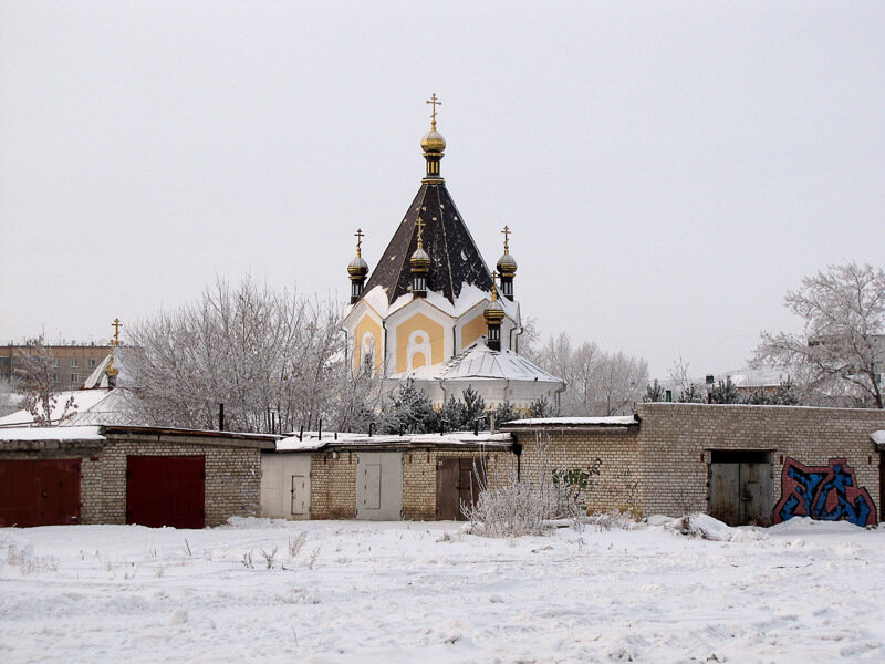 Церковь Всех Святых, Петропавловск (Северо-Казахстанская область, Казахстан). общий вид в ландшафте