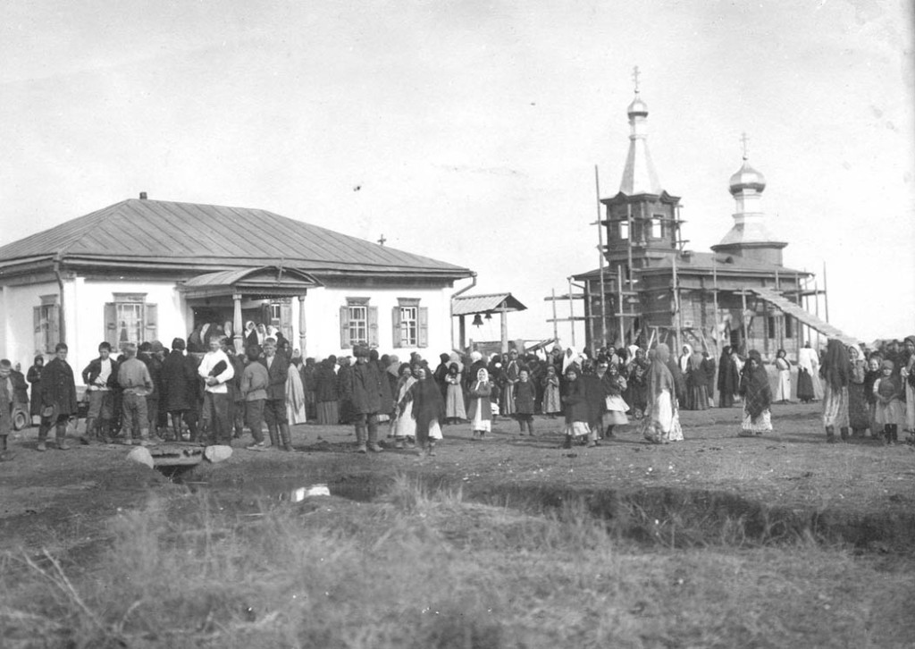 Саймасай (Александровка). Церковь Александра Невского. архивная фотография, Церковь Александра Невского, архивное фото. 
Источник: http://nevskiy.cerkov.ru/main-page/