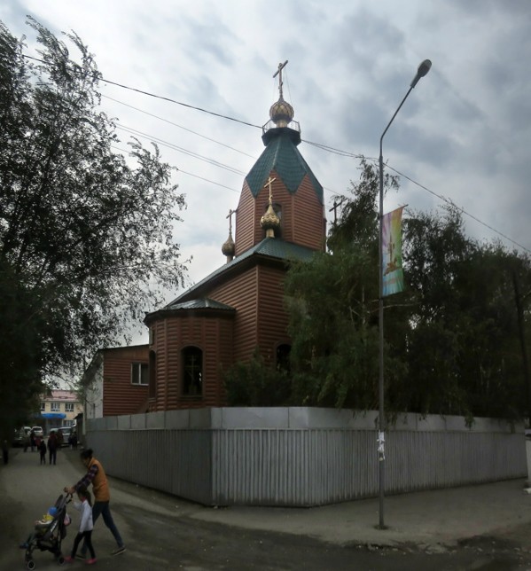 Церковь Алексия, митрополита Московского, Байтерек (Алматинская область, Казахстан). фасады