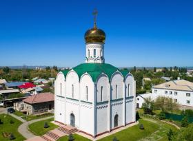 Талдыкорган (Гавриловское). Церковь Гавриила Архангела