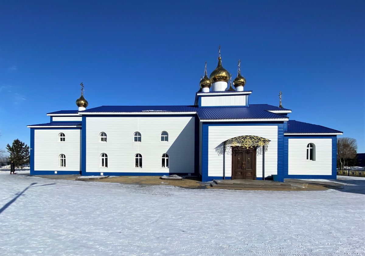 Собор Михаила Архангела, Караганда (Карагандинская область, Казахстан). фасады, Южный фасад