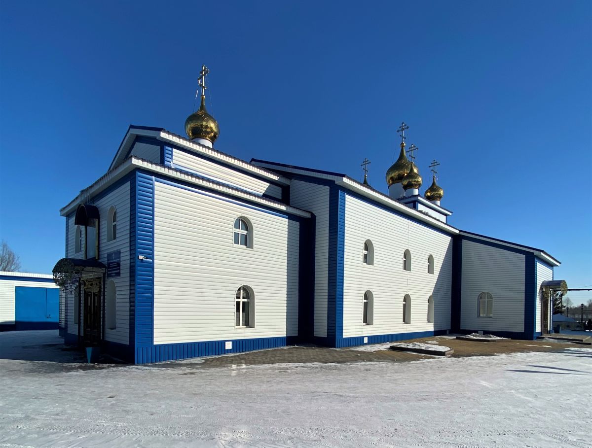 Собор Михаила Архангела, Караганда (Карагандинская область, Казахстан). фасады, Вид с юго-запада