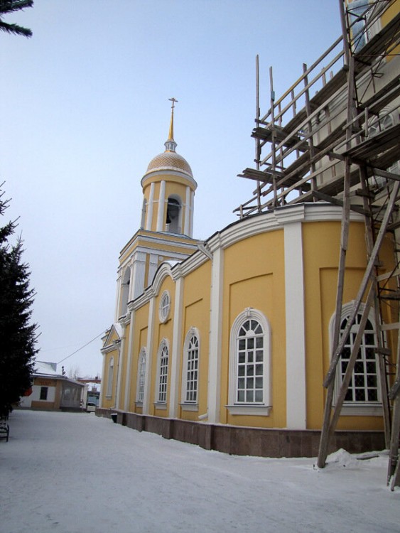 Собор Петра и Павла, Петропавловск (Северо-Казахстанская область, Казахстан). документальные фотографии