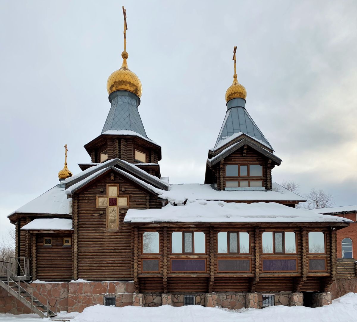 Церковь Петра и Павла, Караганда (Карагандинская область, Казахстан). фасады, Северный фасад