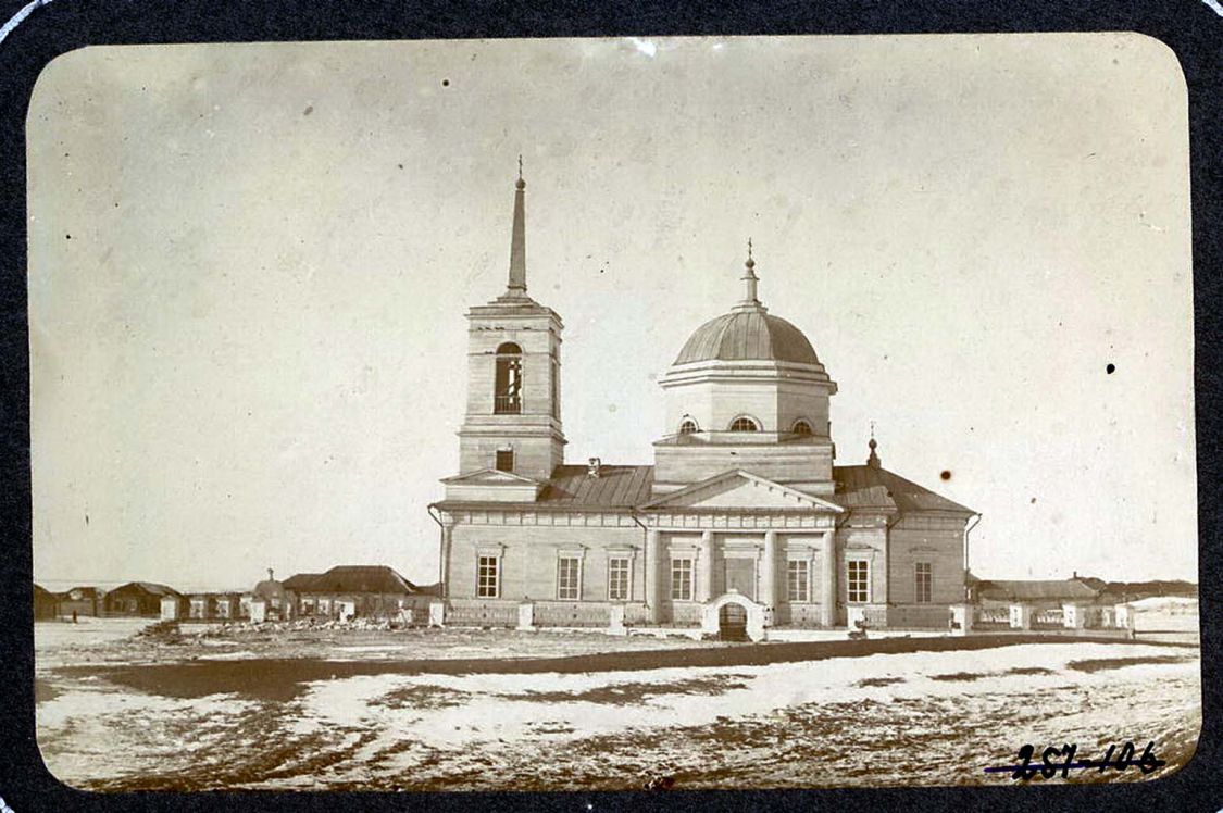 Церковь Михаила Архангела, Пресновка (Северо-Казахстанская область, Казахстан). архивная фотография, Старинное фото